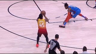 Donovan Mitchell Sends Nerlens Noel to the Floor With NASTY Crossover