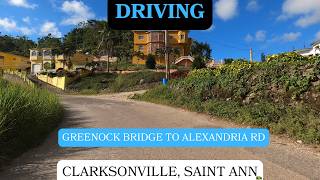 Exploring Southern Saint Ann, Jamaica by Car: Cave Valley to St D'Acre | 4K POV Rural Drive