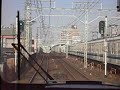 複々線区間で東武8000系未更新車を追い抜く東急8500系の展望 2008