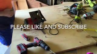 How to make diy homemade dropsaw | DIY woodworking |  Amazing cost $16