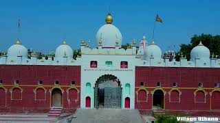 VIEW OF VILLAGE  UJHANA WITH A HELICAM CAMERA VERY BEAUTIFUL SHOOTS