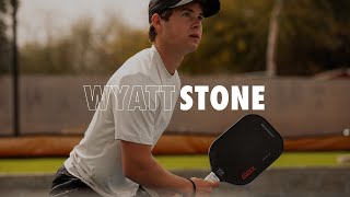 Gearbox Pickleball Pro | Wyatt Stone  | Main Interview | GBX Honeycomb Paddle