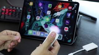 พอร์ต USB-C ใน iPad Pro เชื่อมต่ออะไรได้บ้าง? เสียบแฟลชไดรฟ์ได้มั้ย?