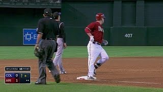 COL@ARI: Hill records his third triple