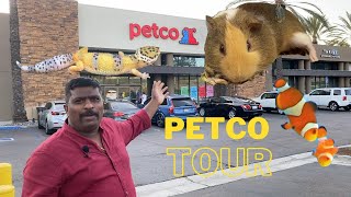 America vil Pet Store Tour |Petco Vlog | Exotic Pets