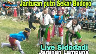 Seni tari janturan putri ‼️ Sekar Budoyo live terbaru ‼️ Sidodadi pagelaran Pringsewu Lampung