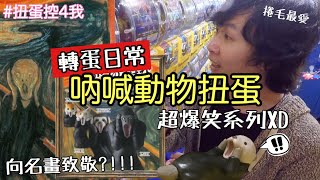 【扭蛋控4我】這些動物到底在驚恐什麼啦XDD/gachapon in Taiwan/どうぶつのさけび