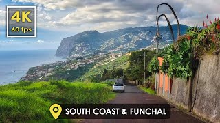 Exploring MADEIRA, Portugal 🇵🇹 | 4K Scenic Drive Tour - South Coast