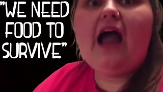 Amberlynn Reid NEEDS FOOD to Survive her food aggression