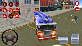 Fire Truck Driving Simulator 2020 🚒 Real Emergency Services Game #15 - Android GamePlay