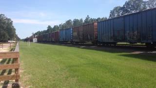 CSXT 7841 and 7746 Lead Q473 at Folkston Funnel