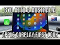 2023 BYD ATTO 3 APPLE CARPLAY WALKTHROUGH AND FIRST LOOK IN AUSTRALIA