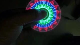 T-Worthy Newest CE\u0026ROHs led light up fidget spinner. Led image hand spinner