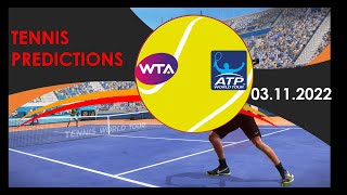 Tennis Predictions Today|ATP Paris Masters|WTA Masters Cup|Tennis Betting Tips|Tennis Preview