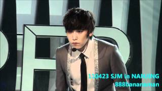 [fancam] 110423 Super Junior-M 非常不一般 『Super Girl 』 Forcus Sungmin