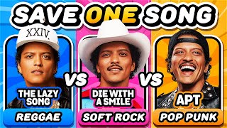 SAVE ONE SONG ⭐️ Per Singer in Different Genres ⭐️ Most Popular Singers  | Music Quiz Challenge