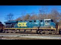 csx 5272 and his horn is broken