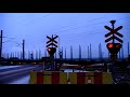 finnish freight train 2191 passed härskinniemi level crossing