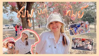 Ep1 : Vlogแรกแบบงงๆ งงแบบจริงๆ ชมดอกชมพูพันธุ์ทิพย์🌸💒 | Thantawan