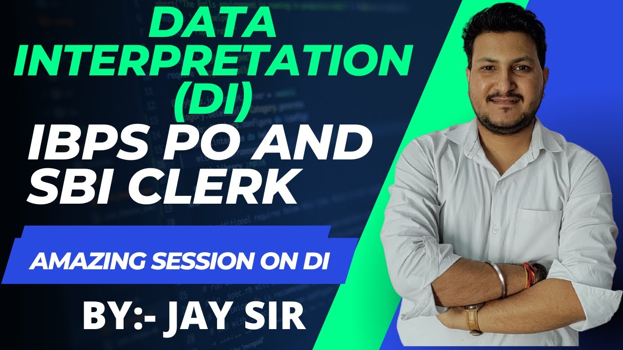 DATA INTERPRETATION For IBPS PO/SBI CLERK| DI Shortcuts And Tricks For ...