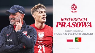 MICHAŁ PROBIERZ I NICOLA ZALEWSKI PRZED MECZEM Z PORTUGALIĄ (RETRANSMISJA) ⚪🔴