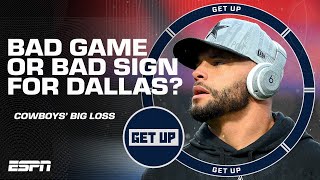 BAD GAME or BAD SIGN for the Cowboys?! 👀 FULL REACTION to Dallas losing 31-10 vs. the Bills | Get Up