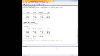 Stata sample
