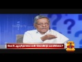 exclusive why didn t aiadmk govt bring lokayukta in tn... panruti ramachandran