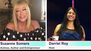 The Darriel Roy Show - Suzanne Somers interview - #darrielroy #motivationalvideo #suzannesomers