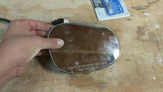 DIY Vehicle Side Rear View Mirror Glass Replacement for $20 - 2010 BMW 328i