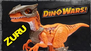 2021 Zuru Toys "Dino Wars" Raptor Review!!! Robo Alive!