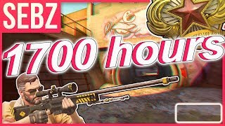 1700 hours of CSGO