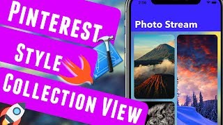 Pinterest Style UICollectionView (Swift 4.1 / Xcode 9.3)