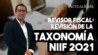 Papel del revisor fiscal en la revisión de la Taxonomía NIIF 2021