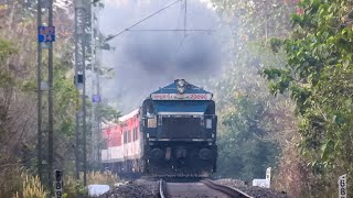 BGKT WDP4 20090 AGNI Brutally Smokes \u0026 Accelerates with 12977 Marusagar SF Exp | जन औषधि एक्सप्रेस