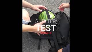 Shelter Backpack inflatable