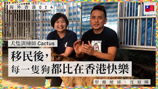 【海外香港・沈旭暉024 🇹🇼🐶】犬隻訓練師 Cac：移民後，每一隻狗都比在香港快樂