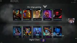 护国神翼勇夺ti6决胜局对战tnc！！WINGS vs TNC grand final of TIi6