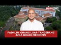 Fadhlin Tegaskan Orang Dari Luar Tangerang Juga Boleh Memimpin