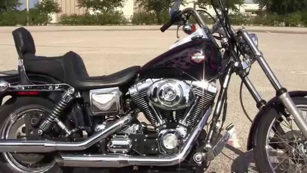 Used 1999 Harley Davidson Dyna Wide Glide Motorcycles For Sale - YouTube