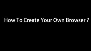 Make your own simple web browser | Visual Basic