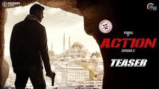 Action teaser|vishal|Tammaannah|hiphop tamizha|Sundar.c
