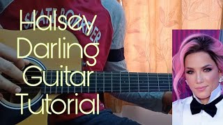 Halsey - Darling | Guitar Tutorial | Fingerpicking | How to play