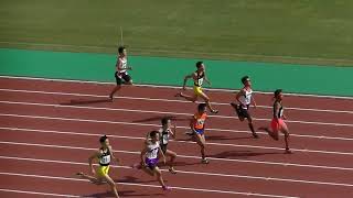 20191013博多の森カーニバル 中学男子100m決勝