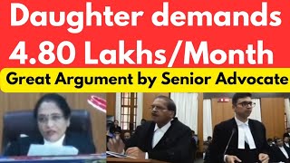 Great Argument | Daughter who hasn't contacted for 20 years sought 4.80 lacs/month #thelegalnow