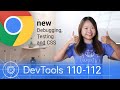 What's new in DevTools: Chrome 110-112