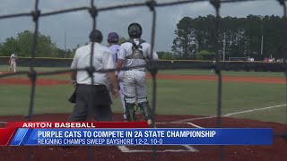 Ariton sweeps Bayshore Christian to return to state title series