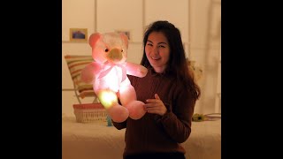 Creative Light Up LED Colorful Teddy Bear  I 7 Changing colors