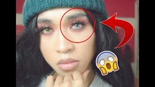 TRYING ON NEW CONTACTS (TTDEYE)
