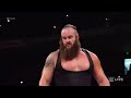 braun strowman returns to lay waste to miz u0026 the miztourage raw oct 30 2017